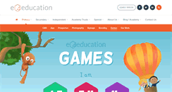 Desktop Screenshot of games.e4education.co.uk